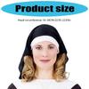 Nun Hats Nun Headband Caps Nun Habits Hat for Adult Women Cosplay Halloween Costume