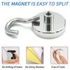 30pcs Premium Stainless Steel Magnetic Hooks Multi-Purpose Home Kitchen Storage Hook Hole-Free Strong Magnetic Holder