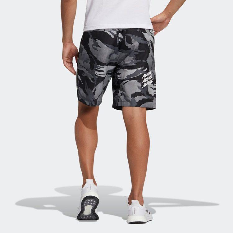 adidas Sports Shorts Men's Light Gray White Moderate GP0834