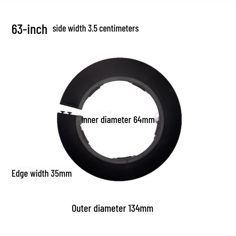 Decorative Pipe Cover Ring for Air Conditioning and Heating Valves
