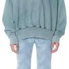 We11done Square Logo Long Sleeve Pullover Sweatshirt Unisex sweatshirt WD-TS3-21-590-U-MT