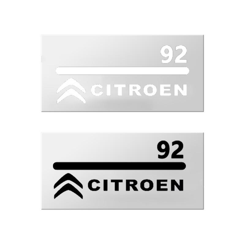 APG1  Creative Car Fuel Tank Cap Sticker Exterior Decal Accessories For Citroen C1 C5 DS3 C4 C3 C2 Berlingo Xsara Picasso Cactus