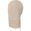 TaylorMade Double Hooded Neck Warmer, Beige, Free Size, Women's, 2024FW UN308