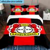 3pcs Bayer Football Club Printed Bedding Set Duvet Cover Closure Includes 1 Duvet Cover & 2 Pillowcases Bedding Sets Home Decor Gifts