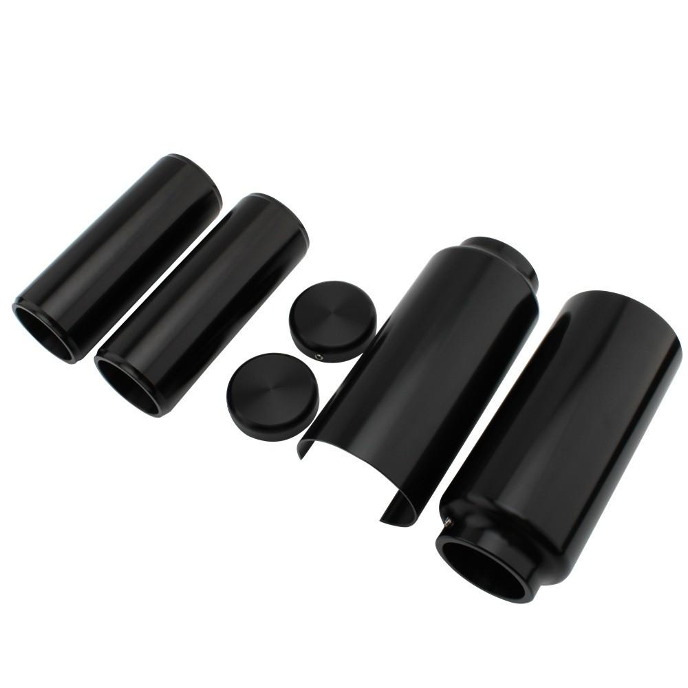 Front Fork Black Shock Absorber Cover Kit For Street Fighter Models 2018