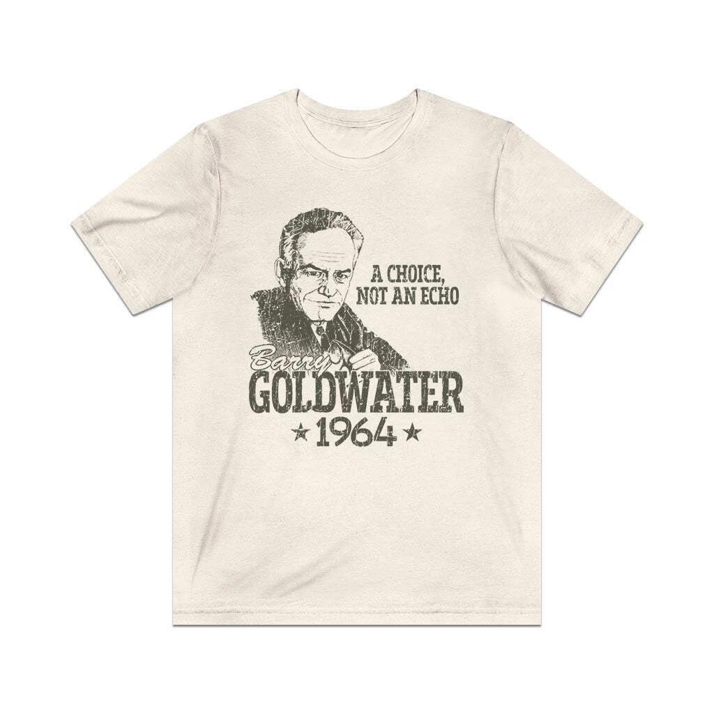 Goldwater - A Choice Not an Echo 1964 Vintage Men s T shirt S