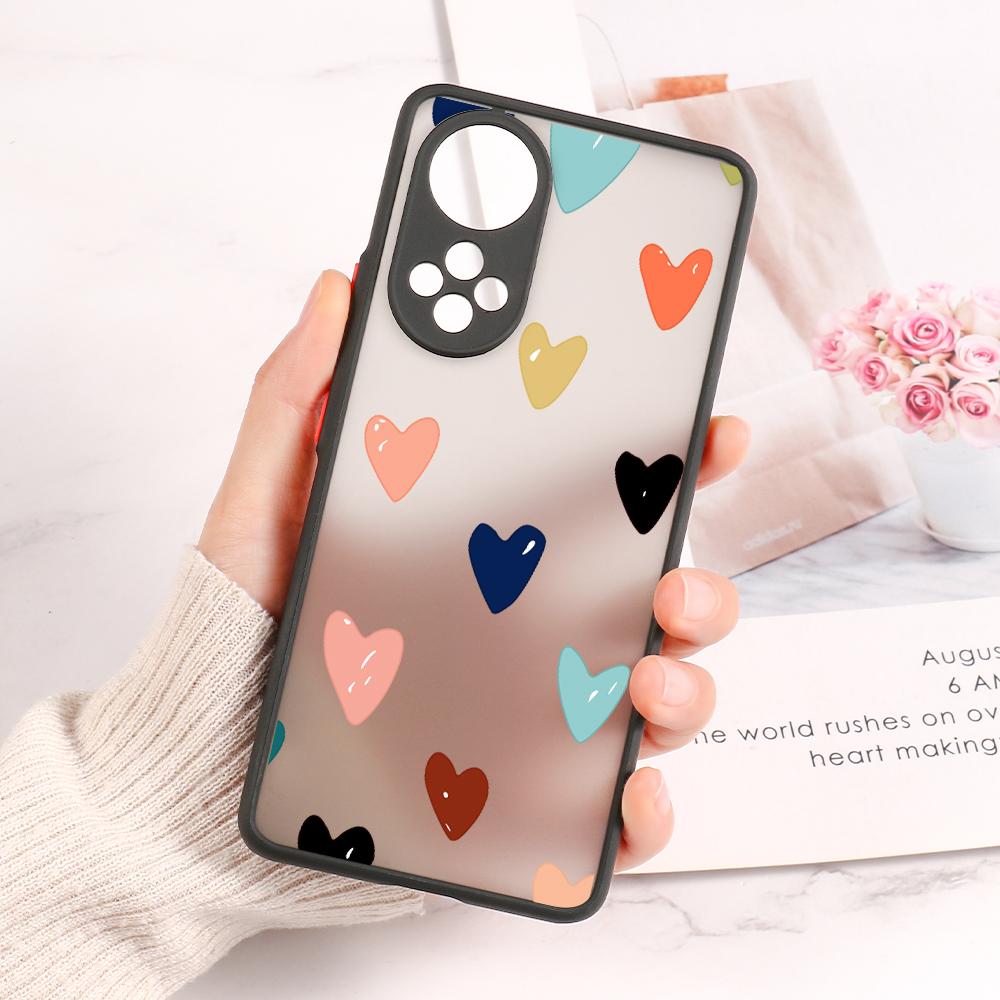 Honor 50 Case Funda Luxury Cover For Huawei Y6 2019 Case For Honor 9A 9X 8X 20 60 P40 Lite P30 Pro P50 Nova 9 Pro Flower Bumper
