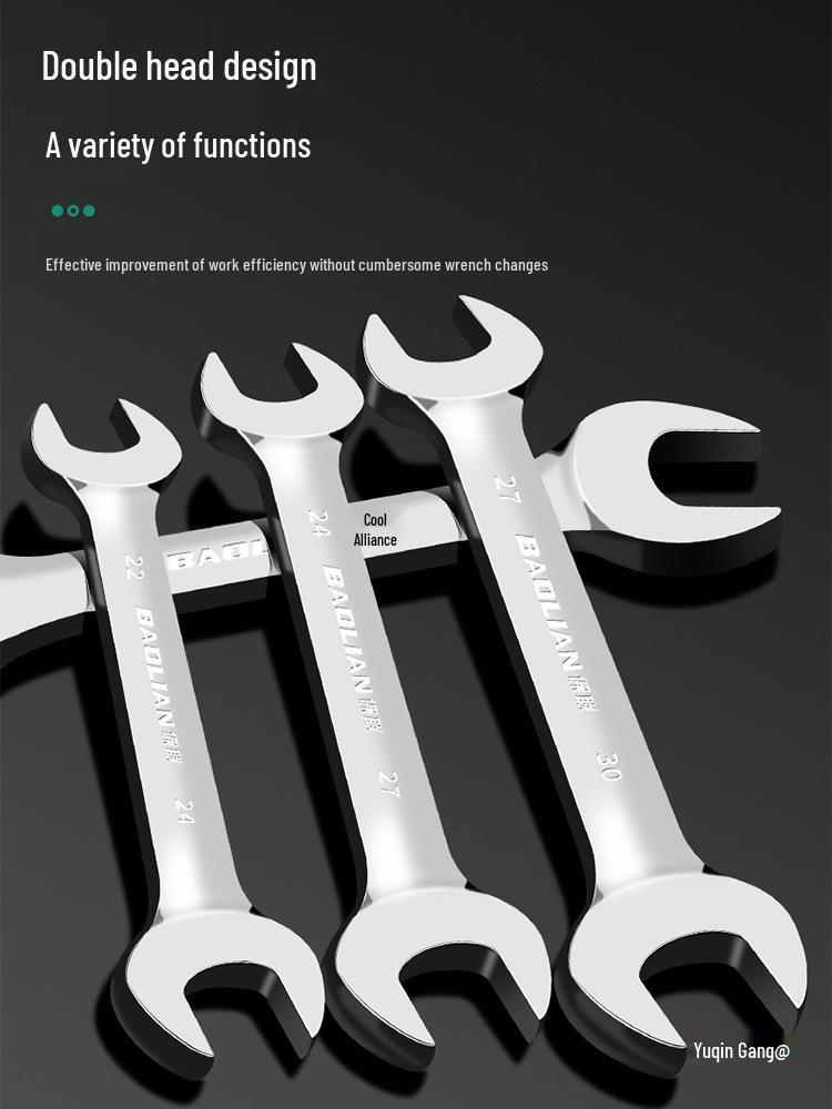 Doppelmaulschlüssel-Satz: 14-17mm, 10# 8-10mm Gabel- und Festkopfschlüssel