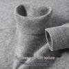 SNOWFLYING Women's 100% Wool High-Neck Pullover Sweater