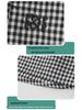 Boys' Spring 2025 Trendy Plaid Loose Shirt with Korean Tie Style