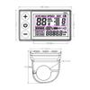 1Pc S866 Electric Bike LCD Display Meter 24V 36V 48V Control Panel with IP65 Waterproof Plug Electric Bicycle Accessories