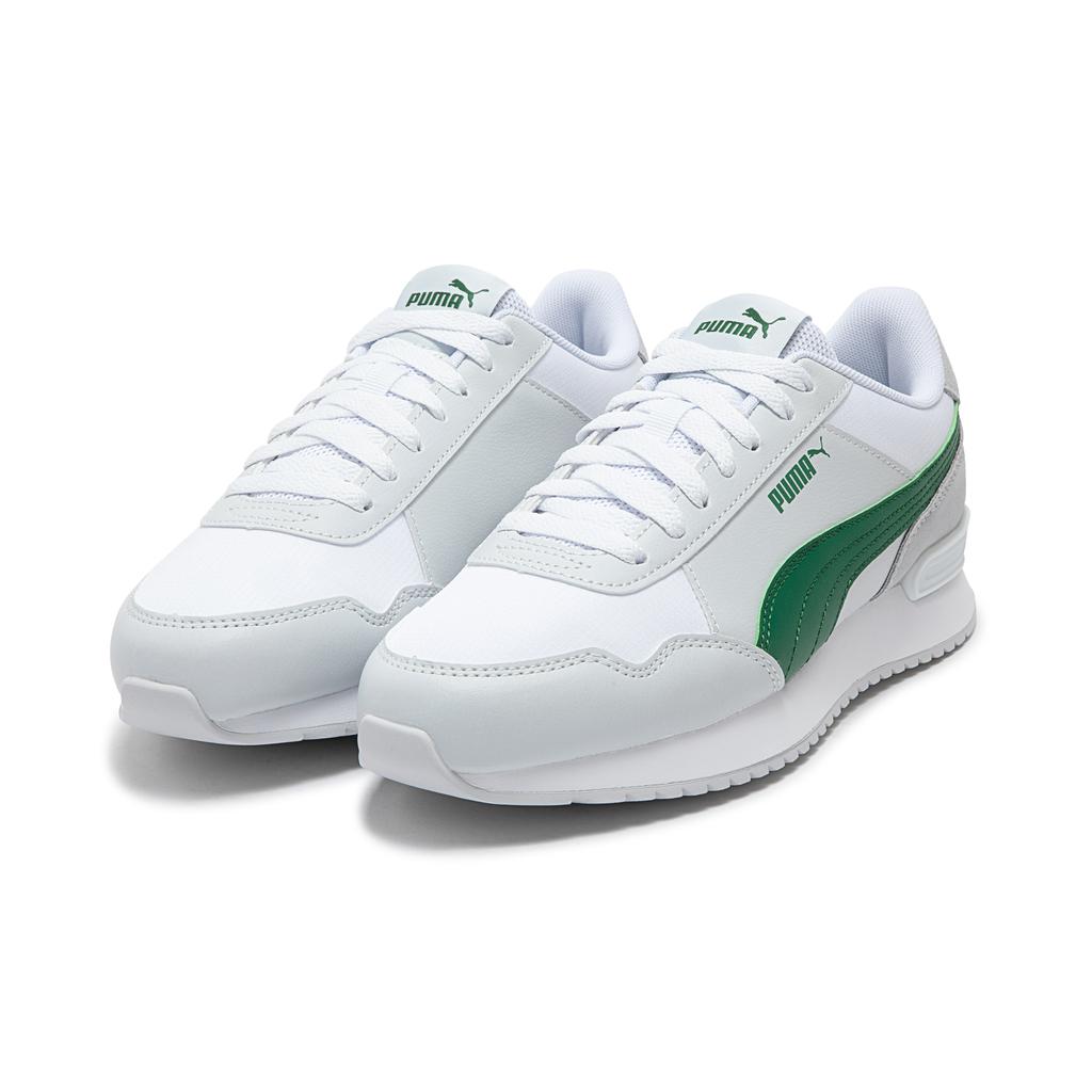 Puma Retro Classic Comfortable Low-Top Lifestyle Sneakers Unisex Sneakers White Green 398405-03