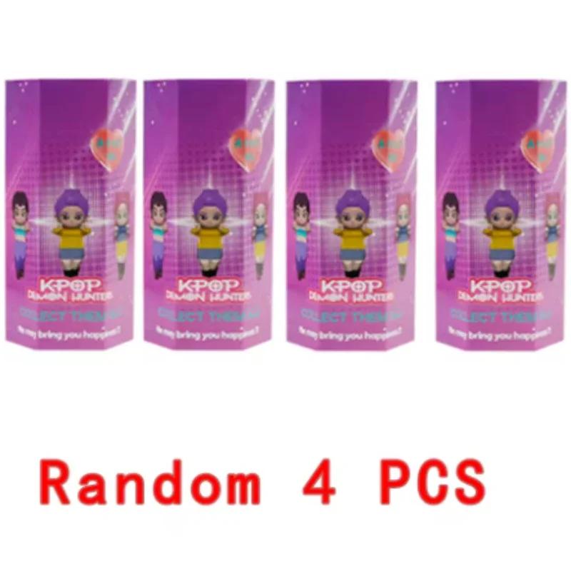 K-pop Demon Hunters Cutie Surpriză Diavolul Saja Colecționează Figurina Anime Copil Petrecere Cosplay Jocuri Desene Animate Huntrix Decorativ Cadou de Crăciun