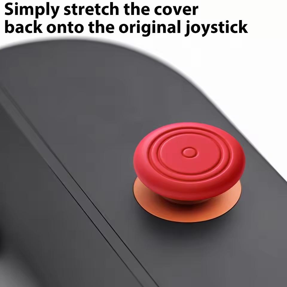 Silicone Thumb Stick Grip Cover Case for Switch 2 Controller Gamepad Thumb Protectors for Switch2 Analog Joystick Non-Slip Caps