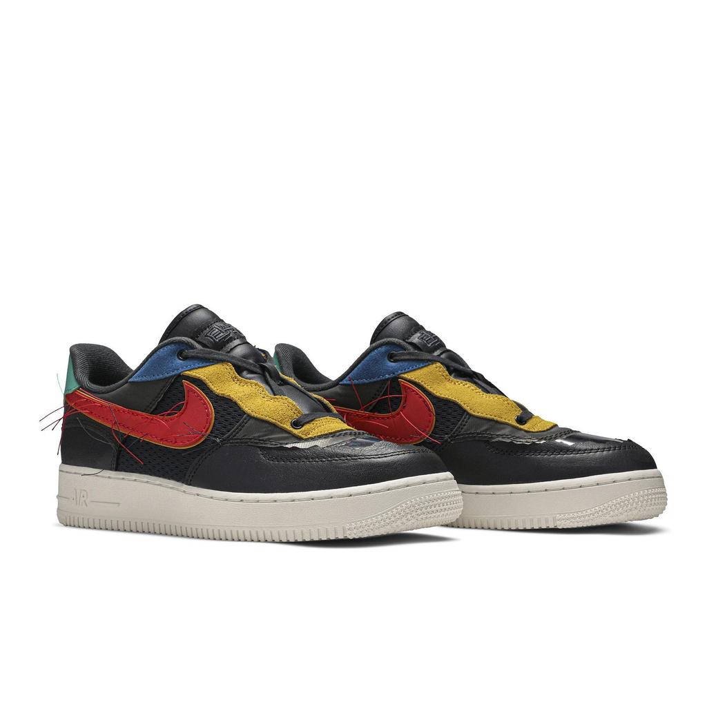 Nike Air Force 1 Low 'Black History Month' (Unisex) Dark Smoke Grey / Track Red / Grey Skateboard Shoes CT5534 001