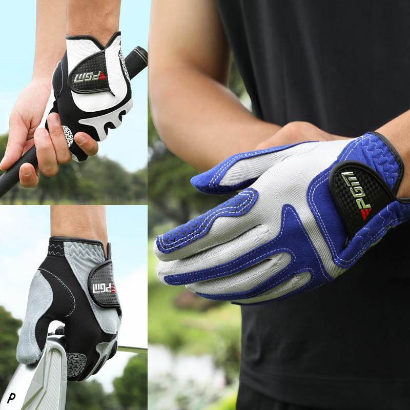 Mens Golf Gloves Elastic Magic Grip Breathable Ultra Fiber Single Left Right Hand