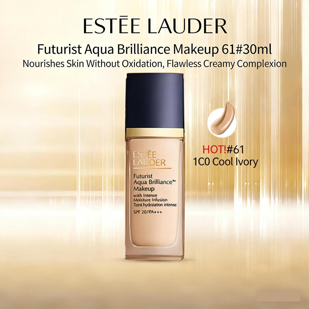 ESTEE LAUDER Futurist Aqua Brilliance Makeup Foundation 1C0