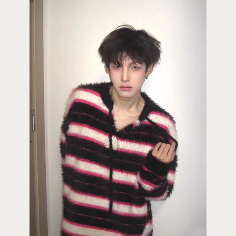 

2024 Новая зимняя хлопковая куртка, хлопковое пальто, мужская толстая теплая куртка из хлопка, спортивная и досуговая модная брендовая крутая куртка 3XL розовый