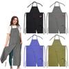 Extra-long Cooking Aprons Waterproof Working Clothes New Kitchen Apron  Men Women Use