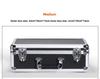 Portable Aluminum Alloy Toolbox for Electricians and Equipment Storage