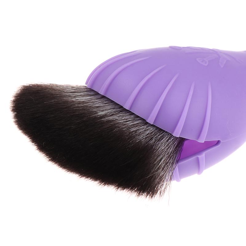 Makeup Brush Holder Cover Silicone Makeup Brush Protector Makeup Brush Travel Storage Case Protect Brush Bristles