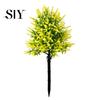 No Maintenance Lavender Artificial Topiary Ball Tree UV Resistant Fake Shrub Bushes with Office Decor Stake Realistic Plants for Home Wedding