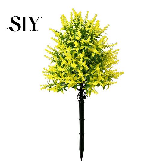 No Maintenance Lavender Artificial Topiary Ball Tree UV Resistant Fake Shrub Bushes with Office Decor Stake Realistic Plants for Home Wedding