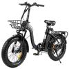 Electric Bike, 250W Folding Electric Bicycle for Adults with 25Ah Large Removable Battery, 36V 25 Km/h Brushless Motor, Up To 70 Km Max Range,