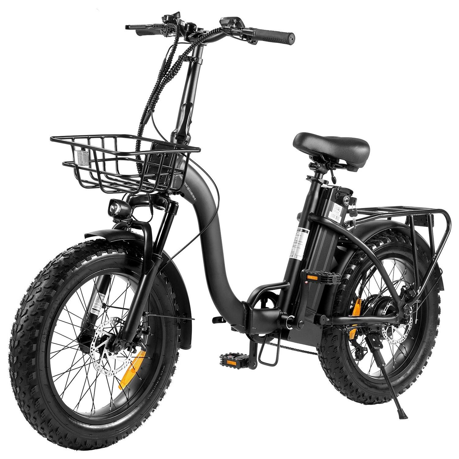 Elektrofahrrad, 250W faltbares Elektrofahrrad für Erwachsene mit 25Ah großem abnehmbarem Akku, 36V 25 km/h bürstenloser Motor, bis zu 70 km maximale Reichweite,