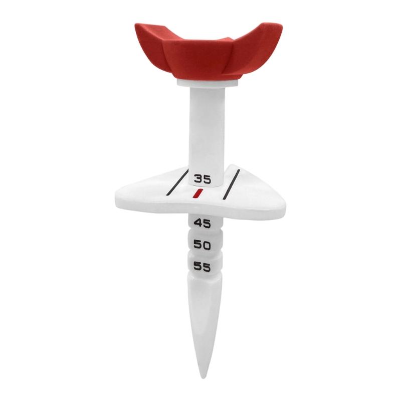 Golf Tees Height Adjustable Golf Ball Tees With Alignment Line For Precises Shots For Driving Ranges And Backyard Practice