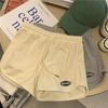 Casual personalized design cotton shorts women's summer loose and thin hot pants versatile casual sports wide-leg shorts
