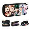 My Hero Academia Izuku Midoriya Kawaii Pencil Case Boys Girls Large Capacity Shoto Todoroki Pencil Pouch School Accessories