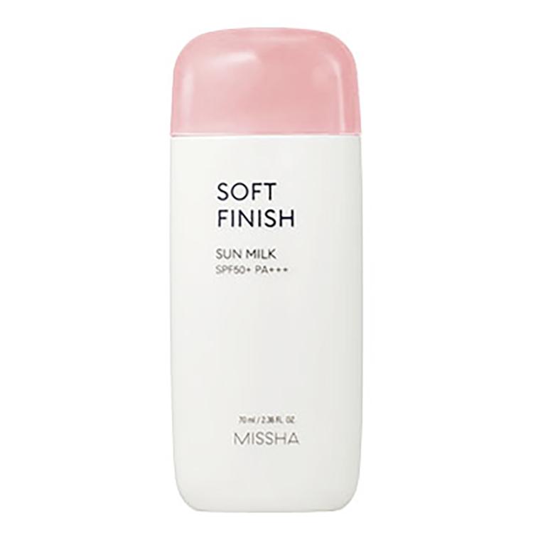 

Солнцезащитное молочко Missha All Around Safe Block Soft Finish – Тональный UV-протектор SPF50+ PA+++, корейское