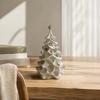Office Desk Accessories 3D Printed Christmas Tree Ornament, Modern Minimalist Tabletop Decor Seasonal Showcase Display for Home Display, Festive
