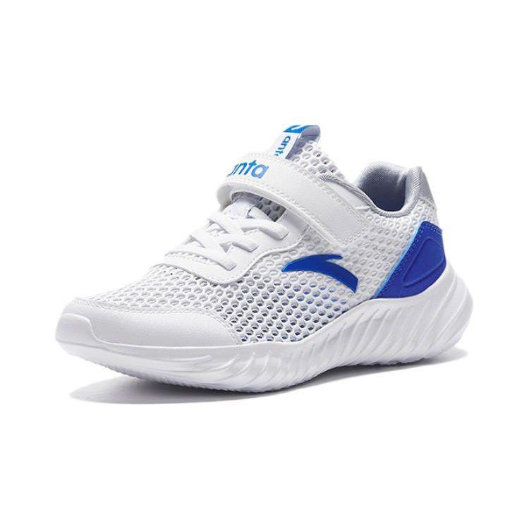 Anta Anti-Slip Low-Top Kids Running Shoes Kids sneaker White Blue A332325563H-C