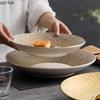 Creative Ceramic Deep Plate Restaurant Soup Plate Salad Plate Dessert Plates Snack Plates Service Plates Hotel Tableware