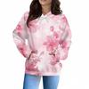 Women's Fashion Daily  Casual Hoodie Long Sleeve Printed Top