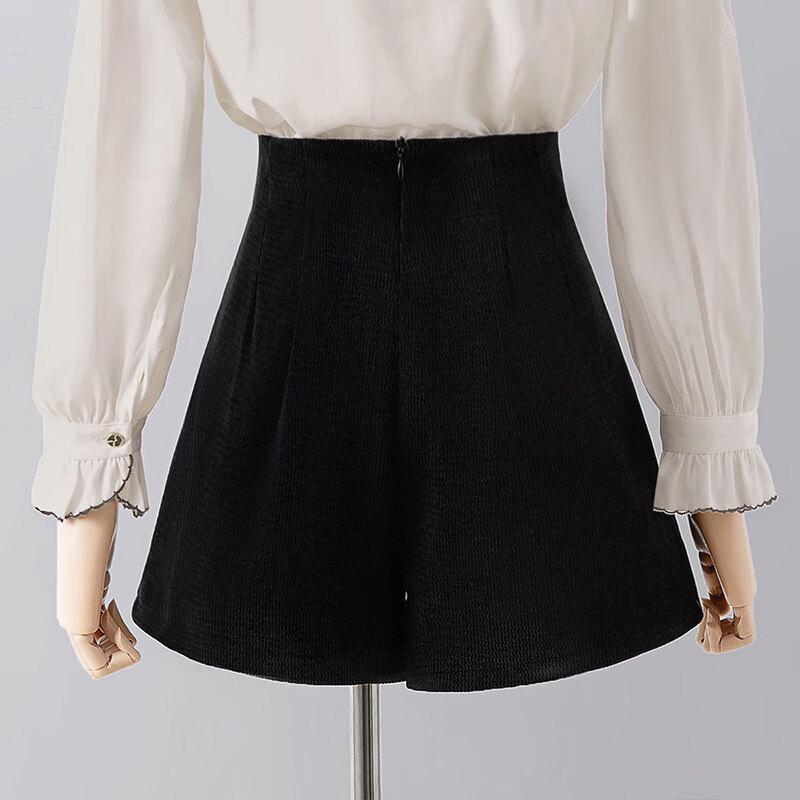 Sybill She Women's High-Waist Wide-Leg Shorts