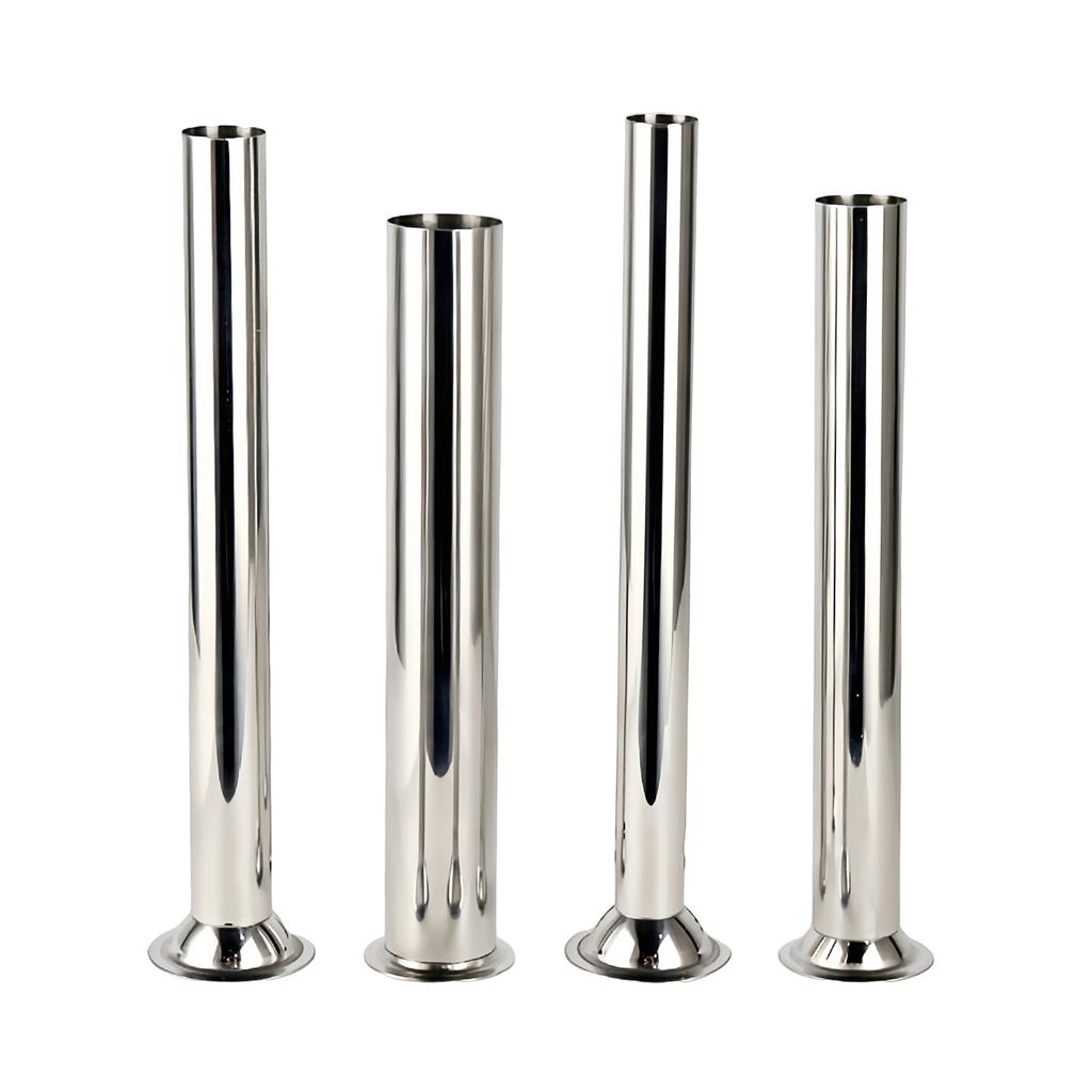 Stainless Steel Sausage Maker Accessories Easy Cleaning Grinder Stuffer Filling Tubes with Funnel Sausage Making Tool