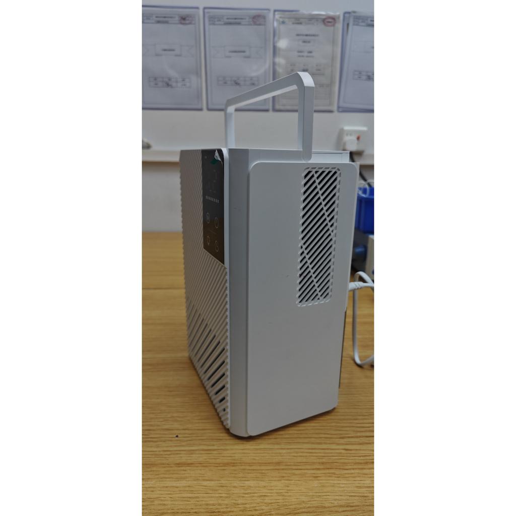 400mL/Day Small Dehumidifier, RGB Mood Lights, 24H Timer, LED Display, Dehumidifier for Home Damp, White