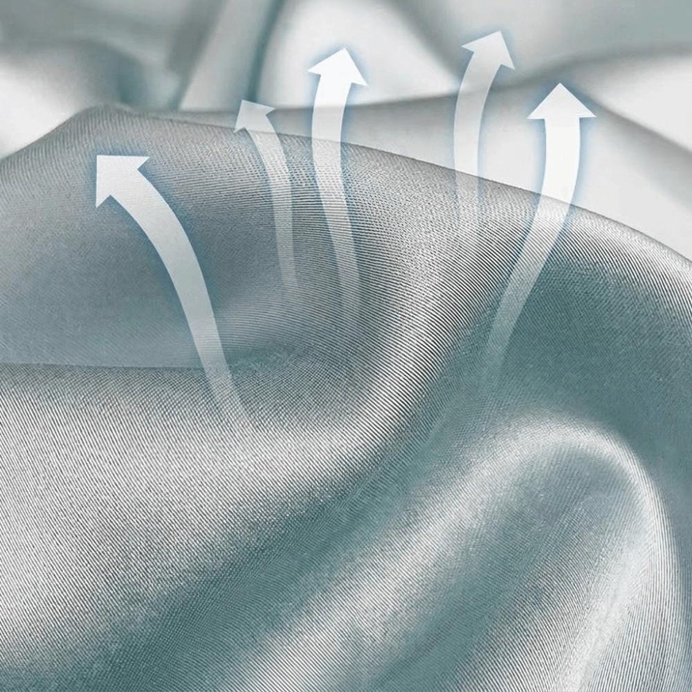 Ice Silk Cooling Fitted Sheet Elastic Band Bed Sheet Breathable Mattress Cover  Home