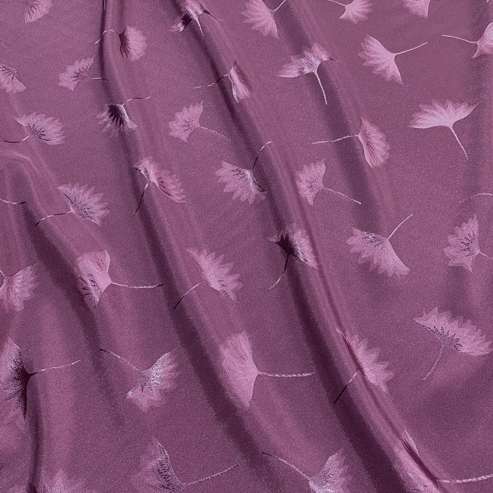 Stretch Imitation Acetic Acid Jacquard Fabric Flower Printed By Meter for Wedding Dress Clothes Skirt Cheongsam Sewing Cloth Red