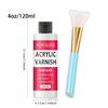1SET decorative, protective paint, high gloss and high transparency sealing waterproof, heat-resistant and crack-resistant acrylic varnish