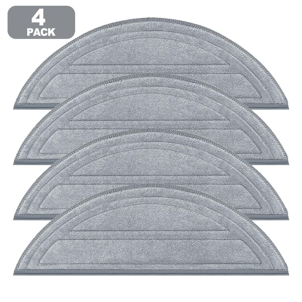 

4/10Pcs Microfiber Cleaning Mop Cloth Replacement For Roborock Q10 S5 / Q10 S5+ / Q10 VF / Q10V / Q10V+ Mop Cloth Spare Part Rag