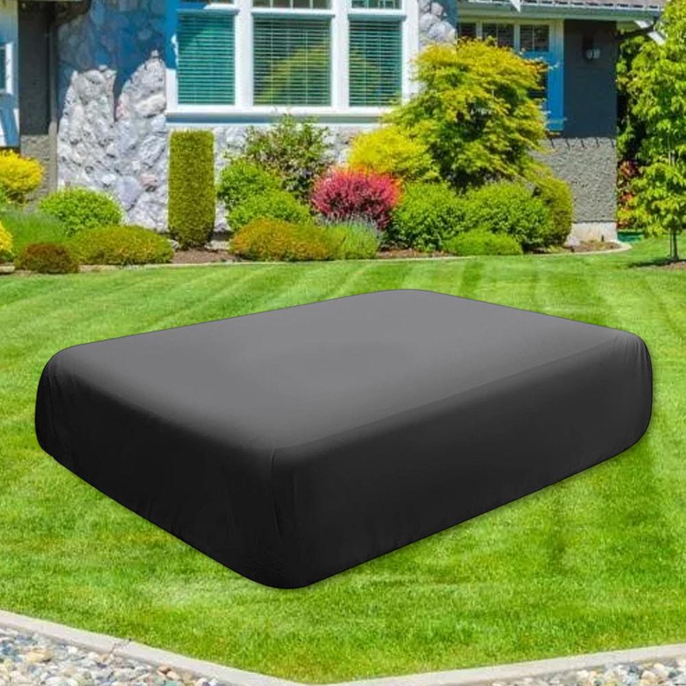 Outdoor Pool Cover Inflatable Pool Cover For Outdoor Use 130 X 72 X 22 Inches Double-stitched Seams For Inflatable Pools