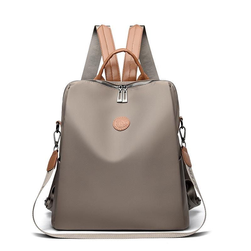 Schoolbag Multifunctional Oxford Cloth Backpack for Women, New Simple Commuting Large Capacity Women's Backpack, Casual Travel School Bag