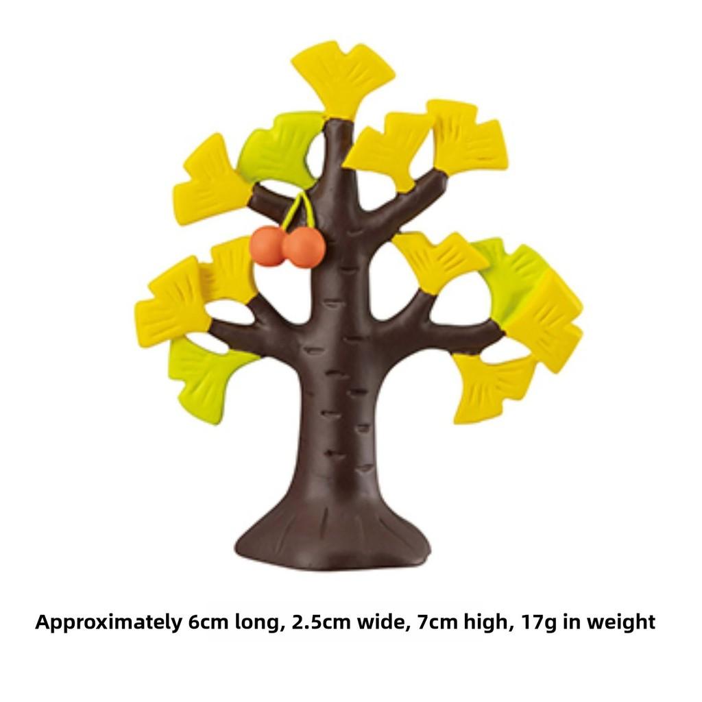 Cat Resin Figurine With Autumn Themed Decor For Home Or Office Display