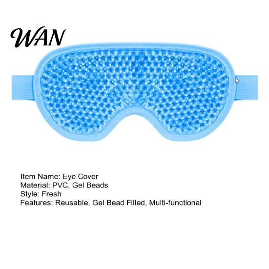 Cooling Face Shield Gel Eye Cover Men Women Hot Cold Compress Pack Reusable Post Surgery Puffiness Allergies Relief Ice
