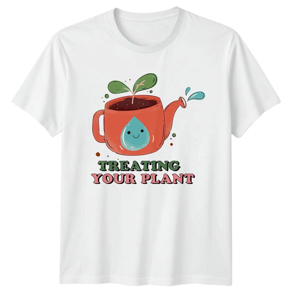 Treating Your Plant Earth Day Gardening TShirt S