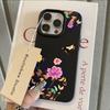 INS Cool Tulip Flower Luxury Lichee leather pattern Phone Case For iPhone 17 16e 16 15 14 13 12 11 Air Pro Max Plus X XR XSMax